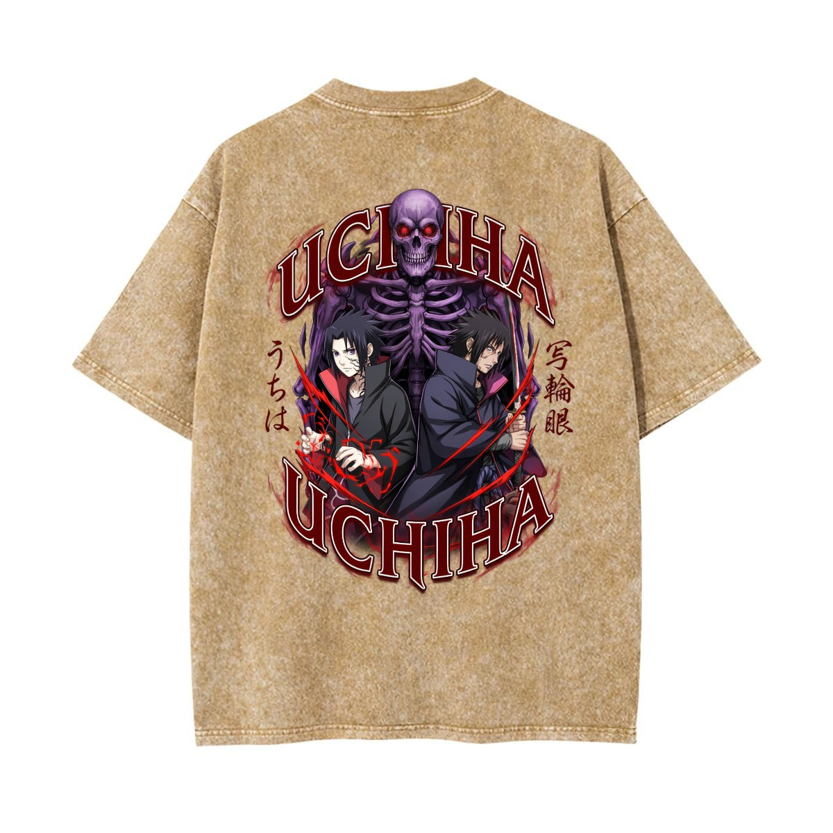 Uchiha Clan Anime Graphic T Shirt | Anime Streetwear Tee