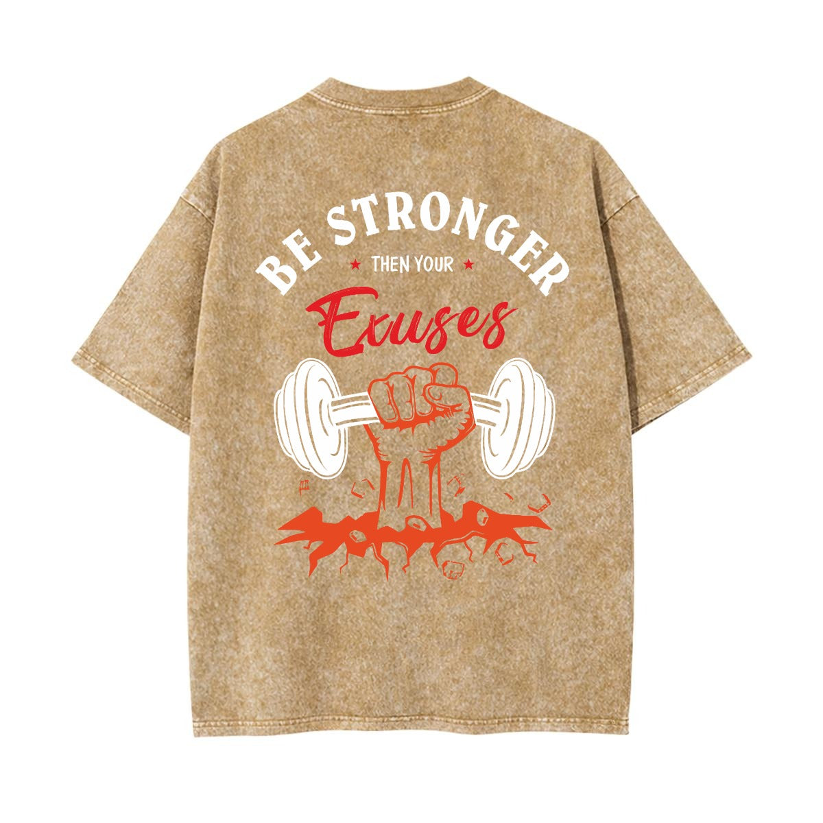 Unisex Heavyweight Washed T-shirt Printed in USA|250GSM Cotton DTG Double-sided