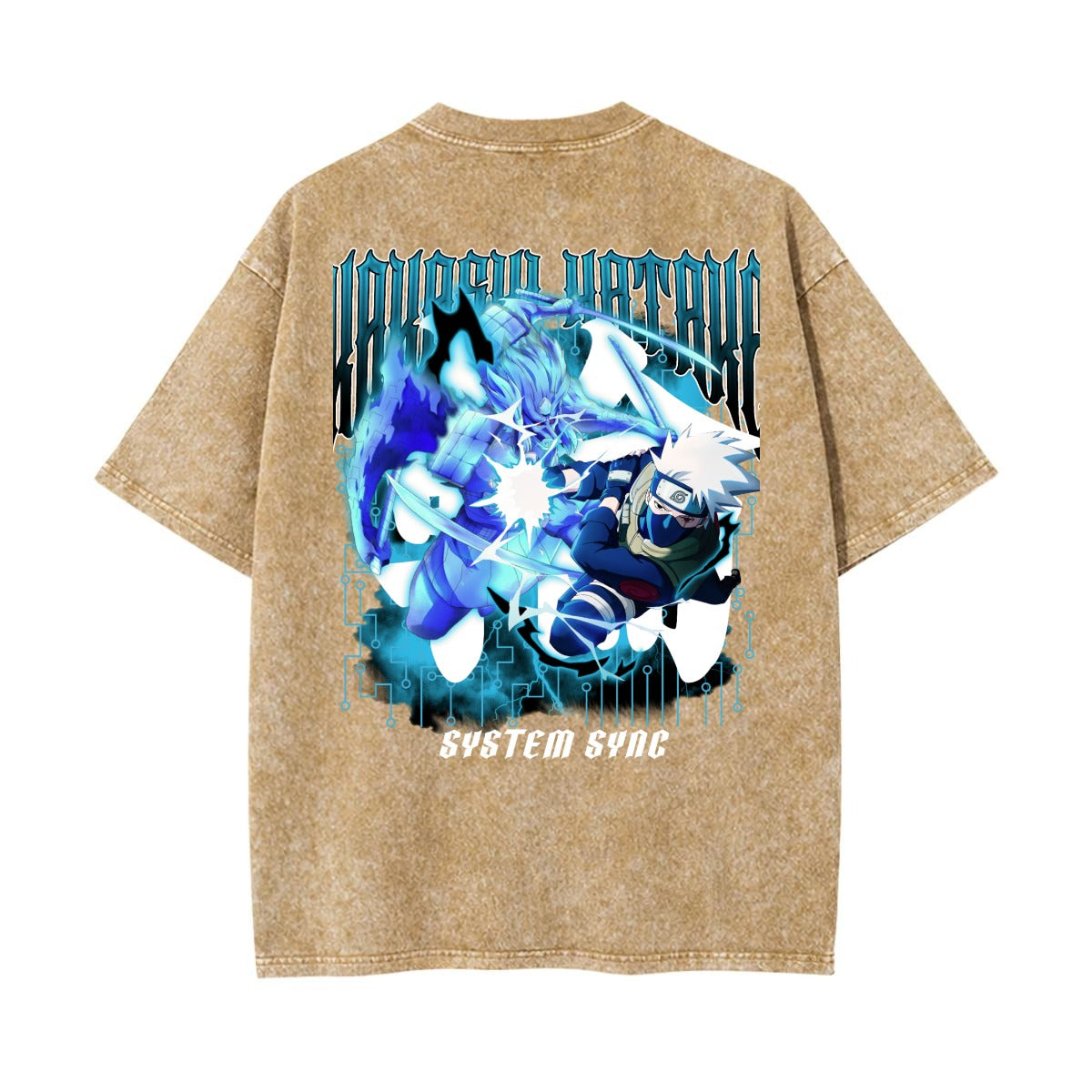 Unisex Heavyweight Washed T-shirt Printed in USA|250GSM Cotton DTG Double-sided