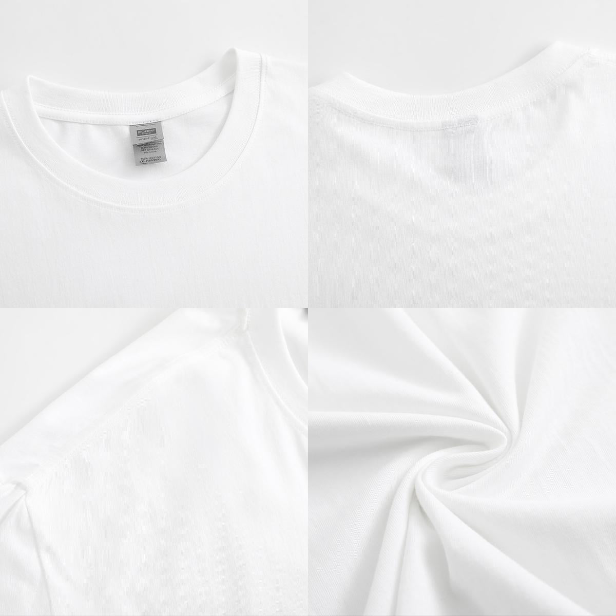 Men's T-Shirt Printed in USA|180GSM Front & Back DTF