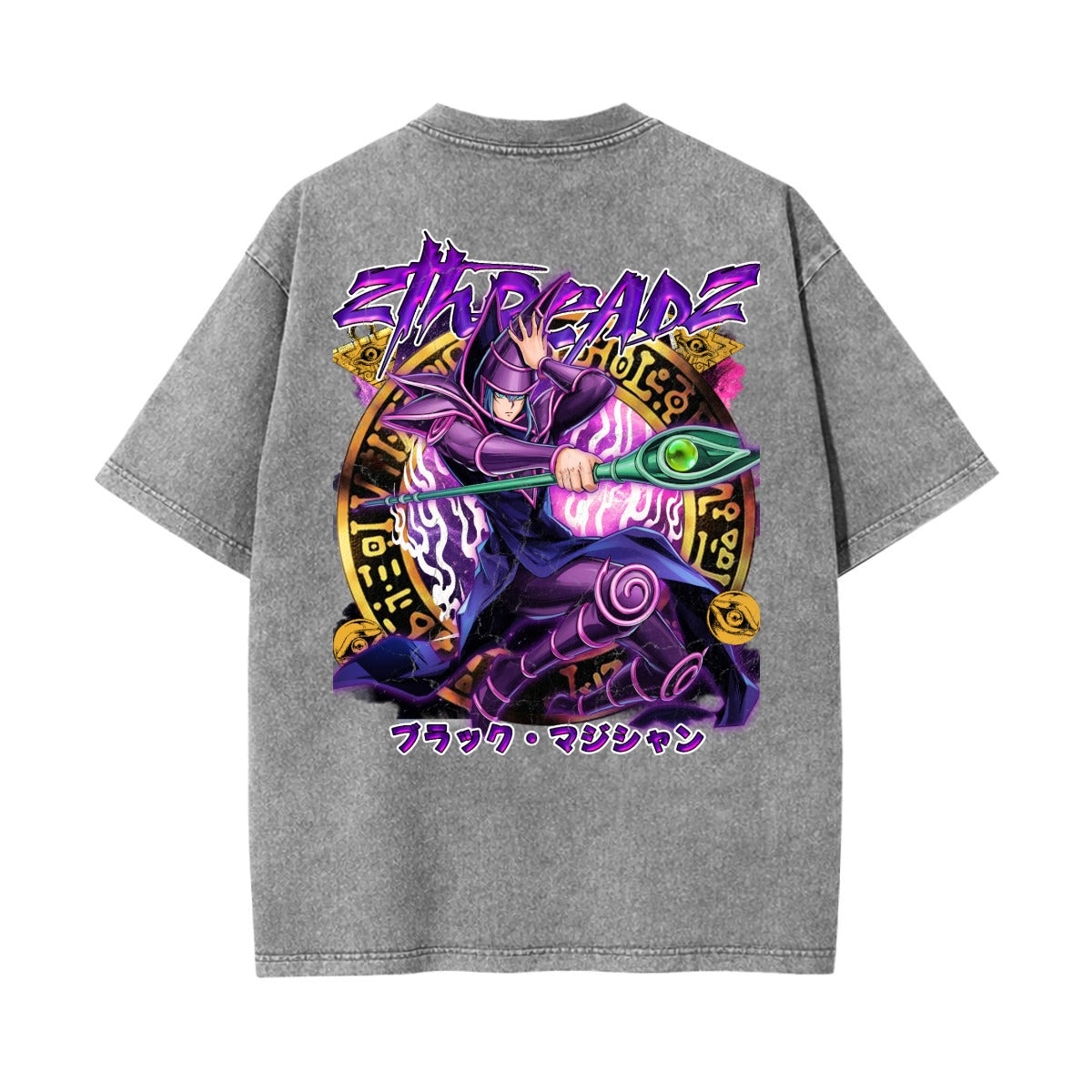 Unisex Heavyweight Washed T-shirt Printed in USA|250GSM Cotton DTG  Double-sided