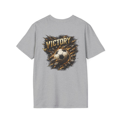 Victory Soccer T-Shirt — Vintage Grunge Football Graphic