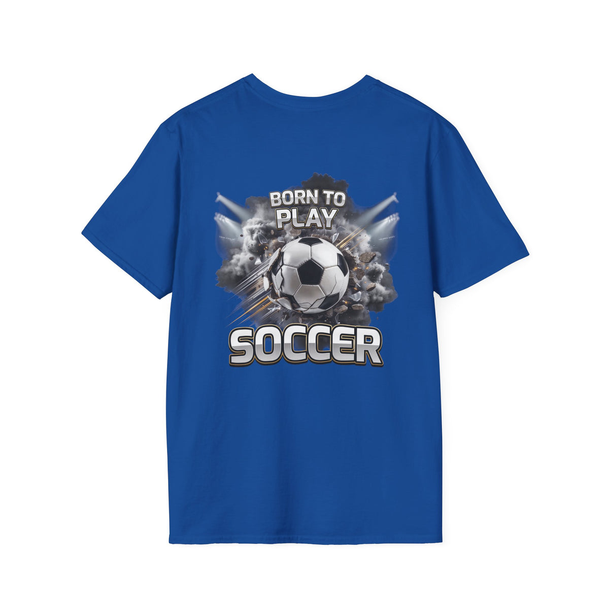 Soccer T-Shirt — "Born to Play" Graphic Tee