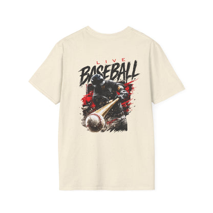 Baseball T-Shirt - Live Baseball Graphic Tee