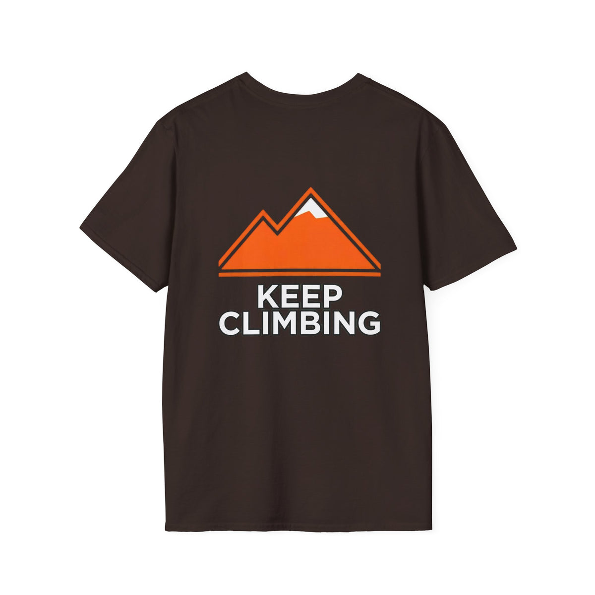 Keep Climbing T-Shirt — Mountain Graphic Motivational Tee