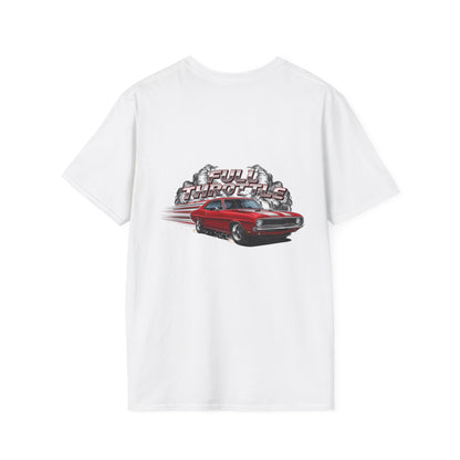 Classic Muscle Car T-Shirt — Red Challenger Graphic