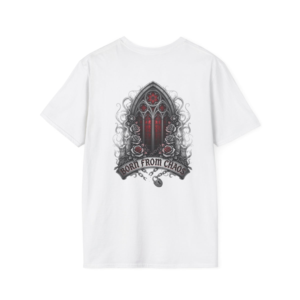 Born From Chaos Gothic Window T-Shirt