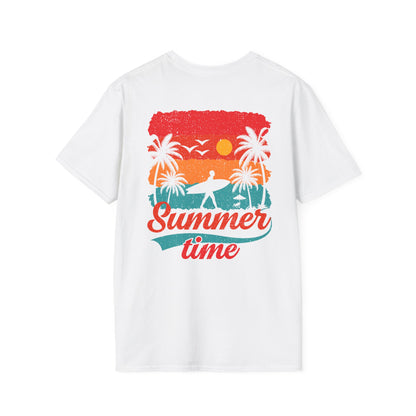 Summertime Surf Graphic T-Shirt