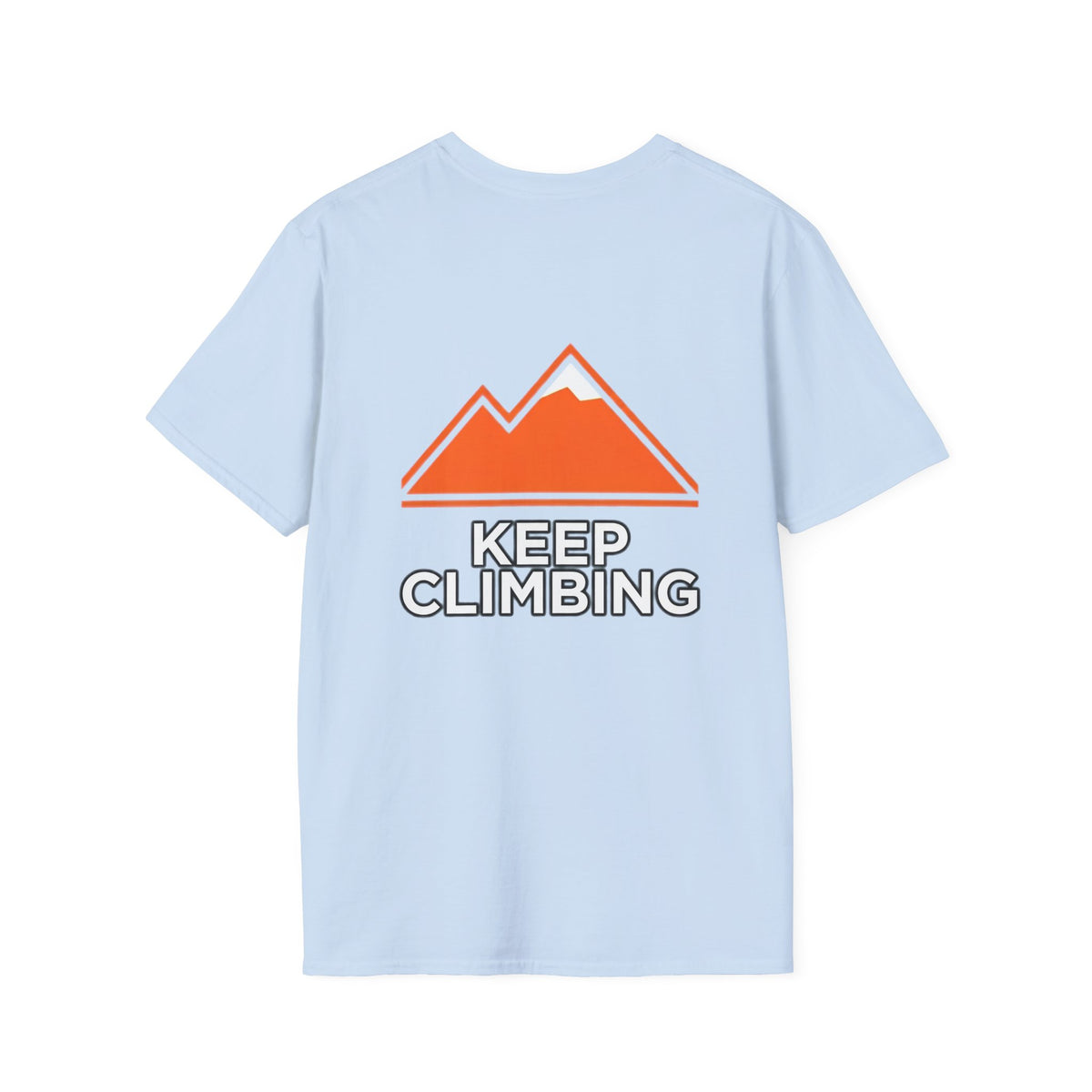 Keep Climbing T-Shirt — Mountain Graphic Motivational Tee