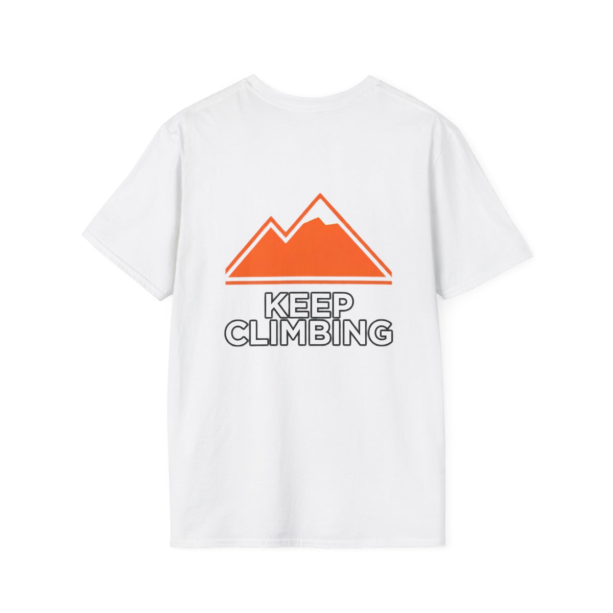Keep Climbing T-Shirt — Mountain Graphic Motivational Tee
