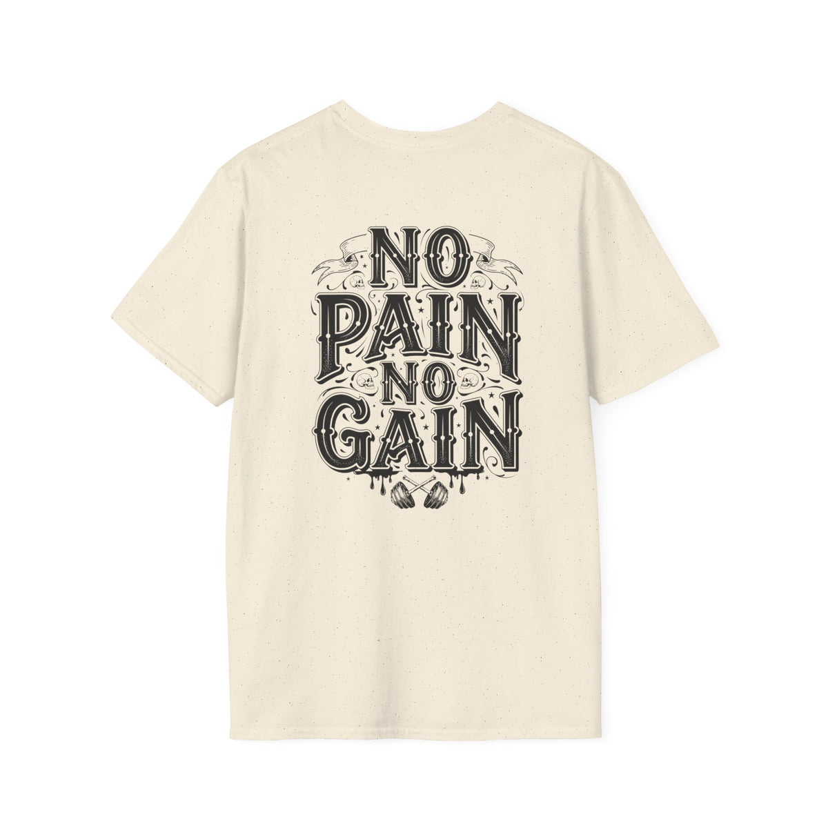 No Pain No Gain T-Shirt — Motivational Gym Shirt