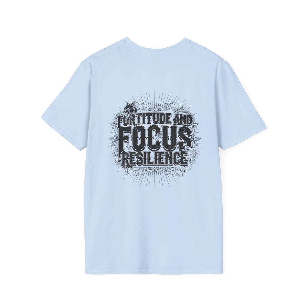 Focus & Resilience T-Shirt — Attitude and Mindset Motivational Tee