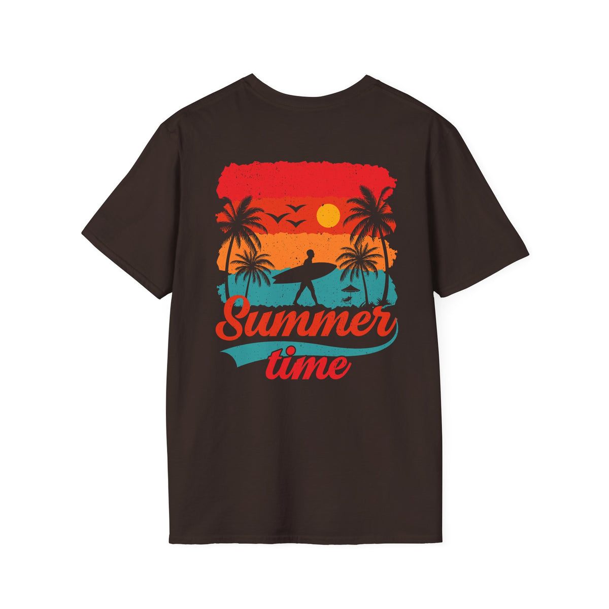 Summertime Surf Graphic T-Shirt