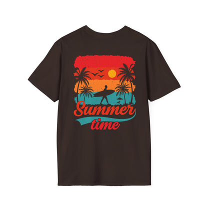 Summertime Surf Graphic T-Shirt
