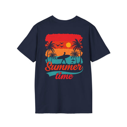 Summertime Surf Graphic T-Shirt