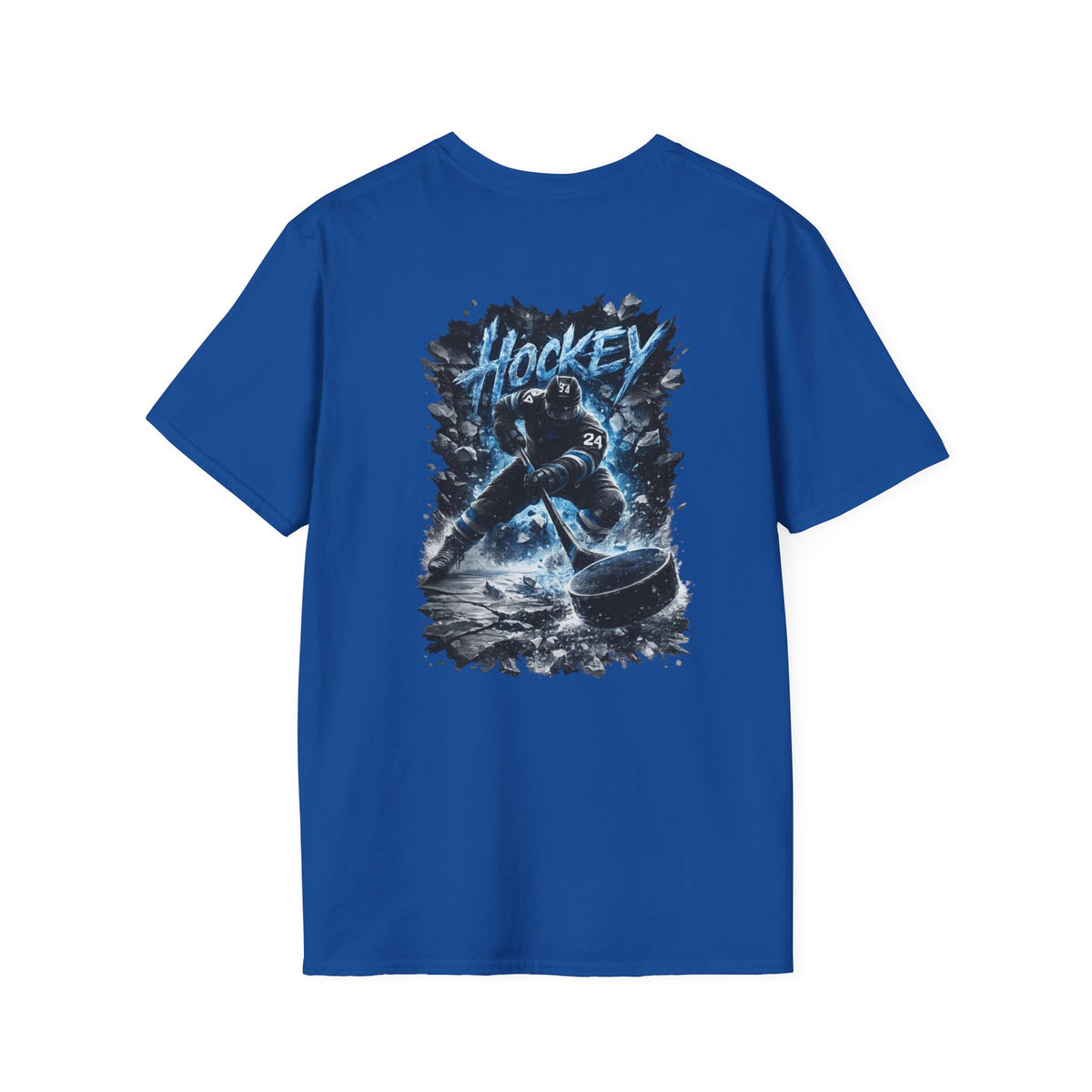 Hockey Graphic T-Shirt – Dynamic Ice Player Design