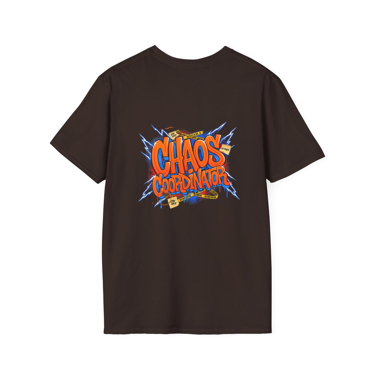 Chaos Coordinator T-Shirt — Funny Cartoon Office Humor Tee