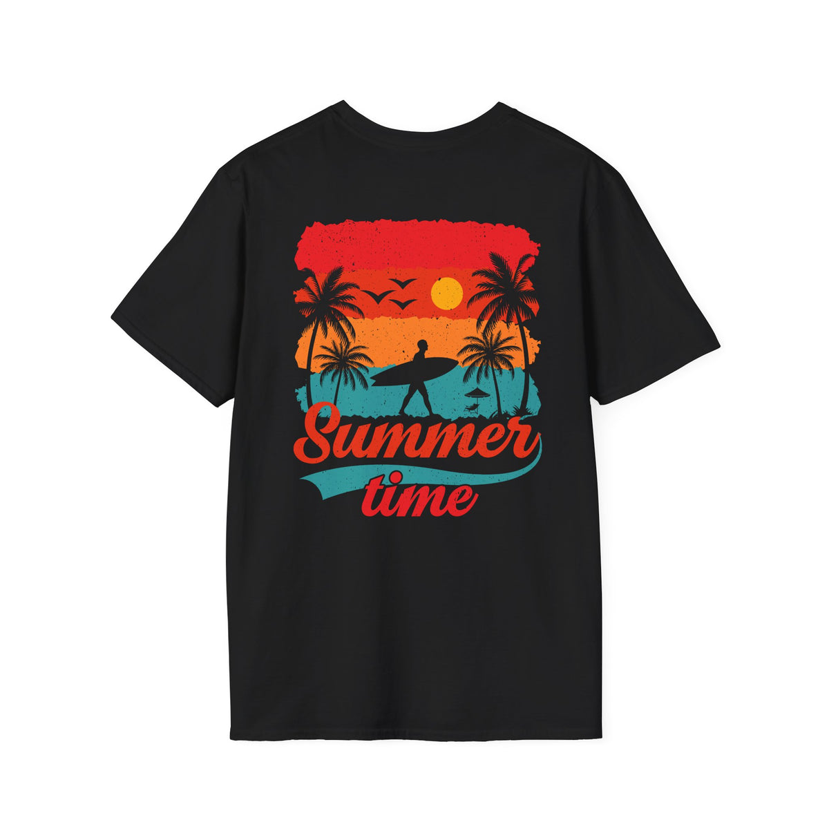 Summertime Surf Graphic T-Shirt
