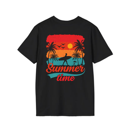 Summertime Surf Graphic T-Shirt