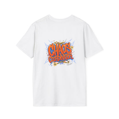 Chaos Coordinator T-Shirt — Funny Cartoon Office Humor Tee
