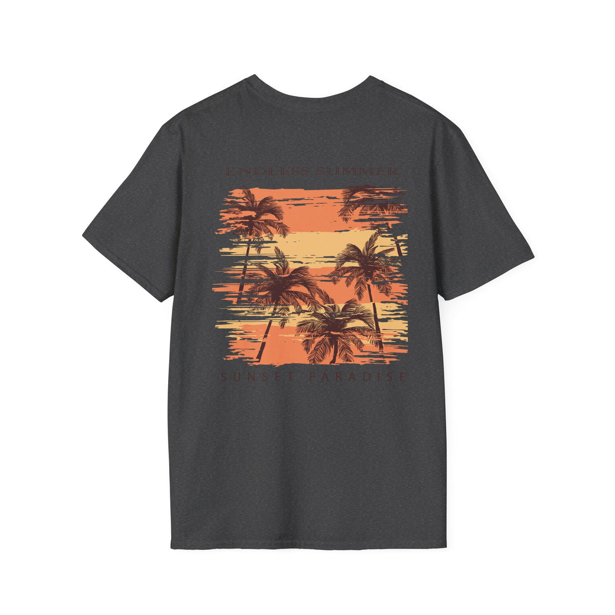 Endless Summer Sunset T-Shirt — Sunset Paradise Palm Tee
