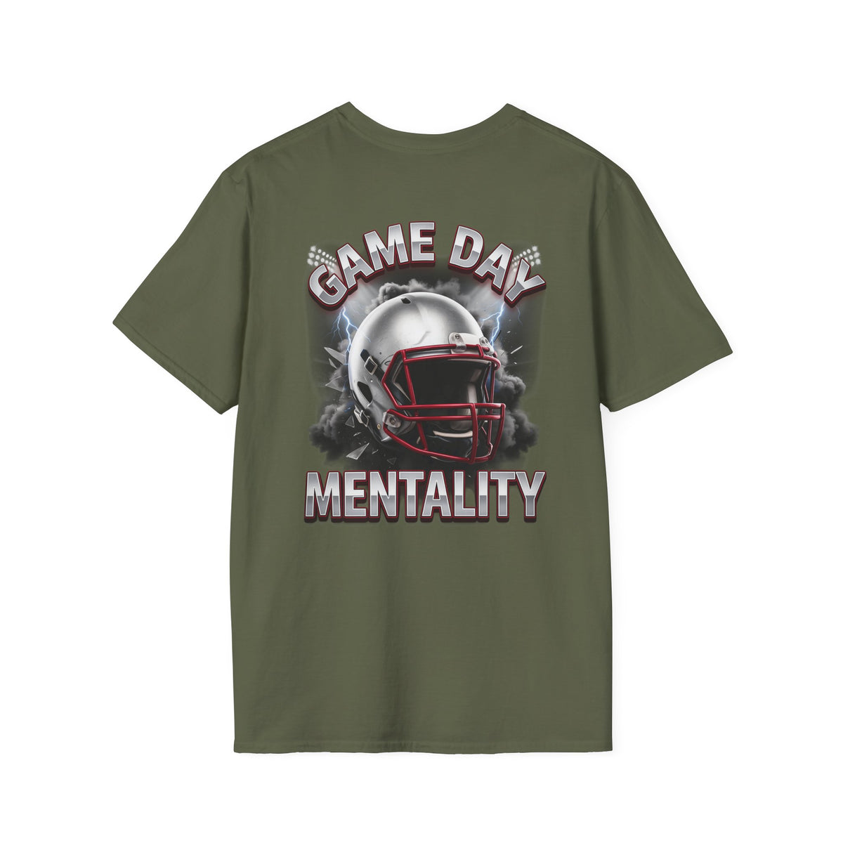 Game Day Mentality T-Shirt — Football Helmet Graphic Tee