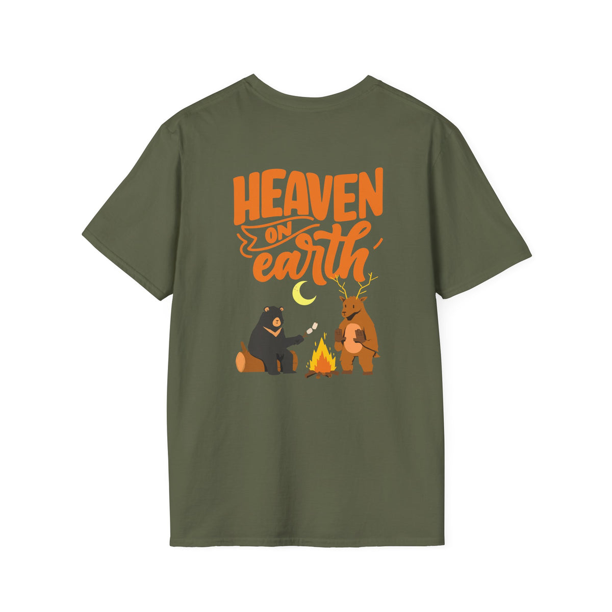 Heaven on Earth Bear Campback T-Shirt