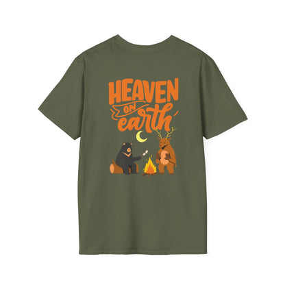 Heaven on Earth Bear Campback T-Shirt