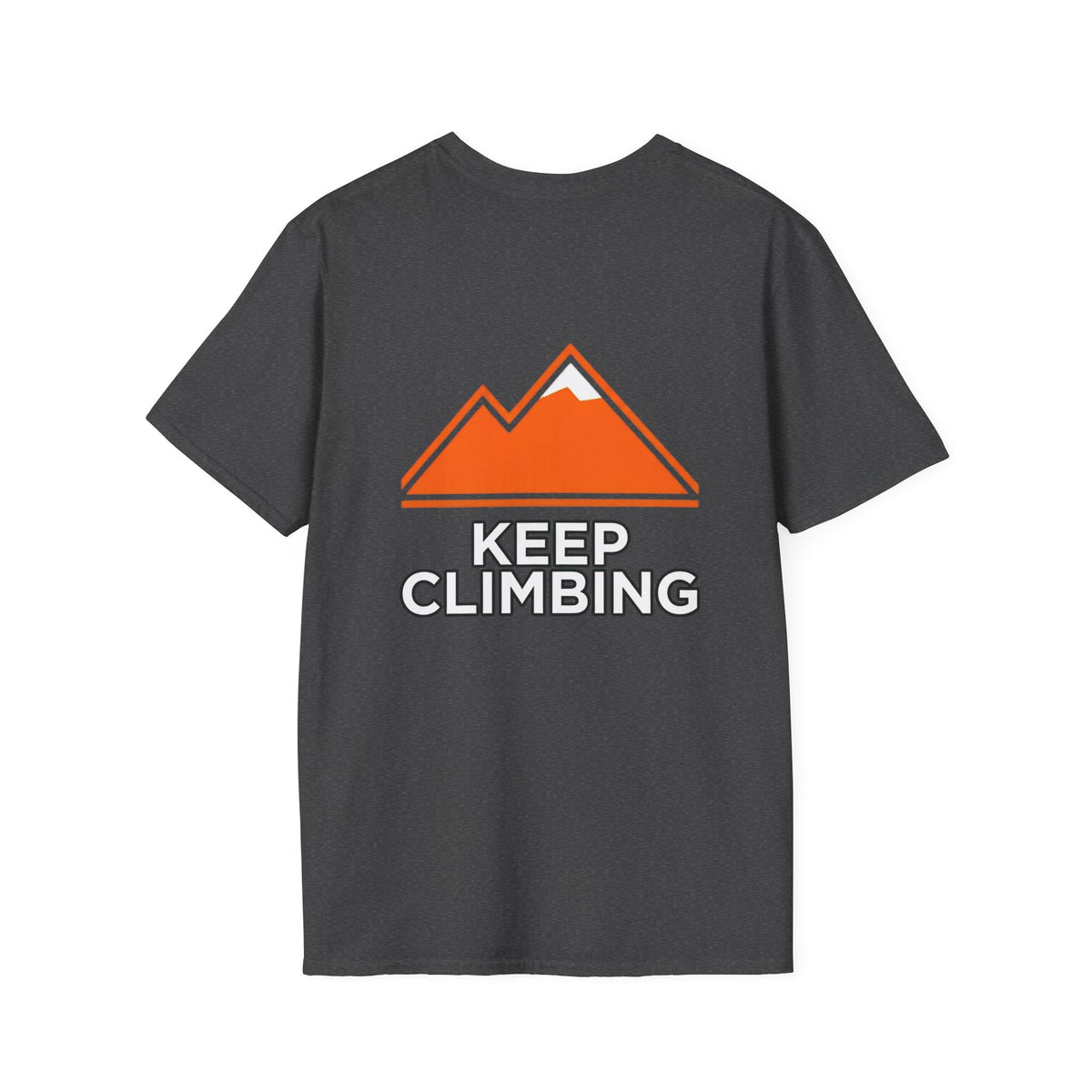 Keep Climbing T-Shirt — Mountain Graphic Motivational Tee