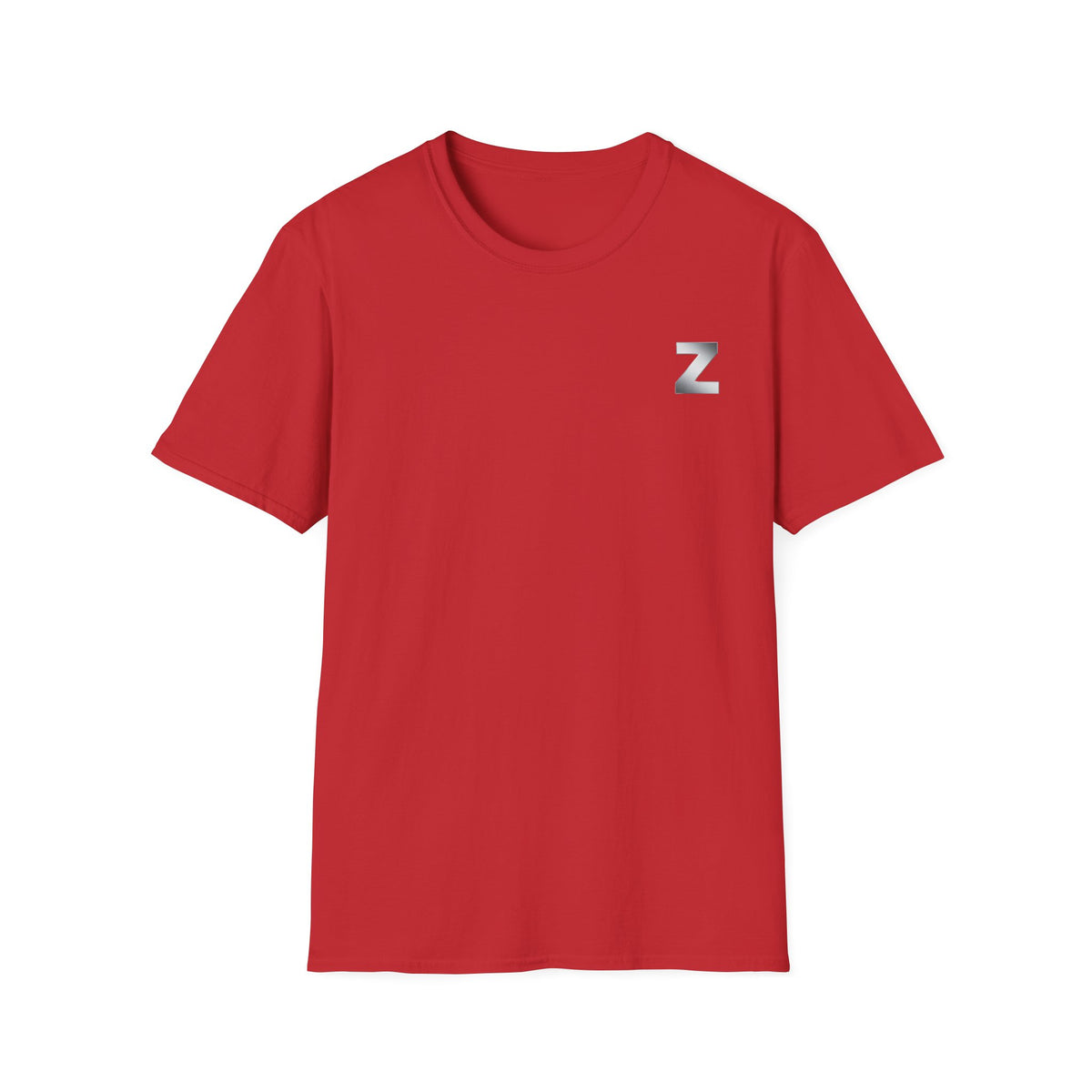 Hockey Player Graphic T‑Shirt — Dynamic Blue Ice Skater Design