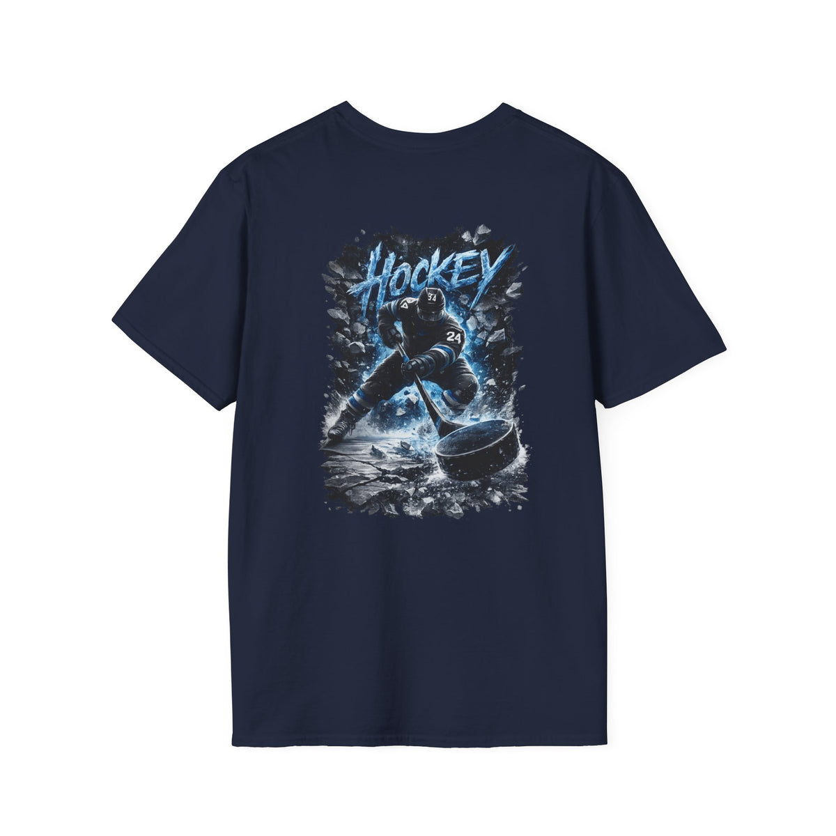 Hockey Graphic T-Shirt – Dynamic Ice Player Design