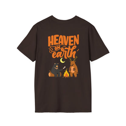 Heaven on Earth Bear Campback T-Shirt