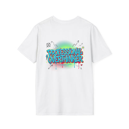Professional Overthinker T-Shirt — Graffiti Street Style Graphic Tee