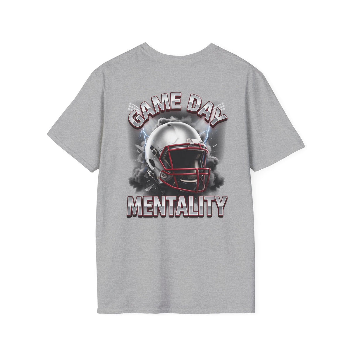 Game Day Mentality T-Shirt — Football Helmet Graphic Tee
