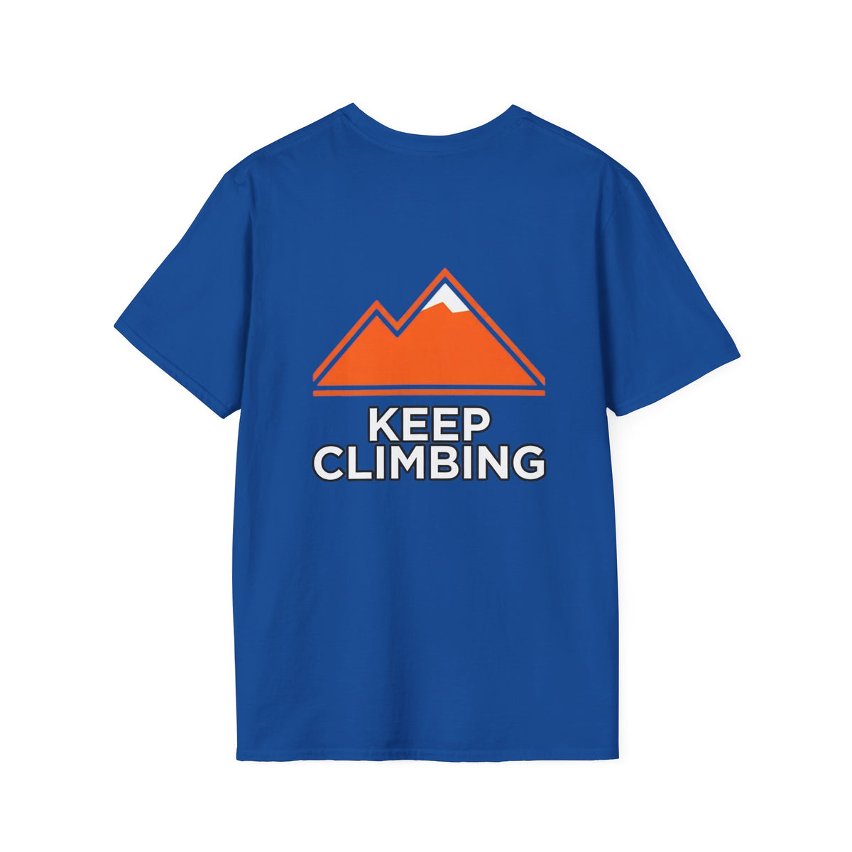 Keep Climbing T-Shirt — Mountain Graphic Motivational Tee