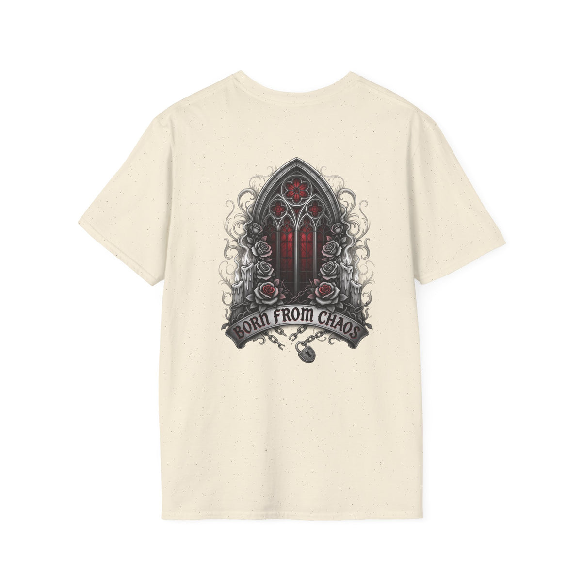 Born From Chaos Gothic Window T-Shirt