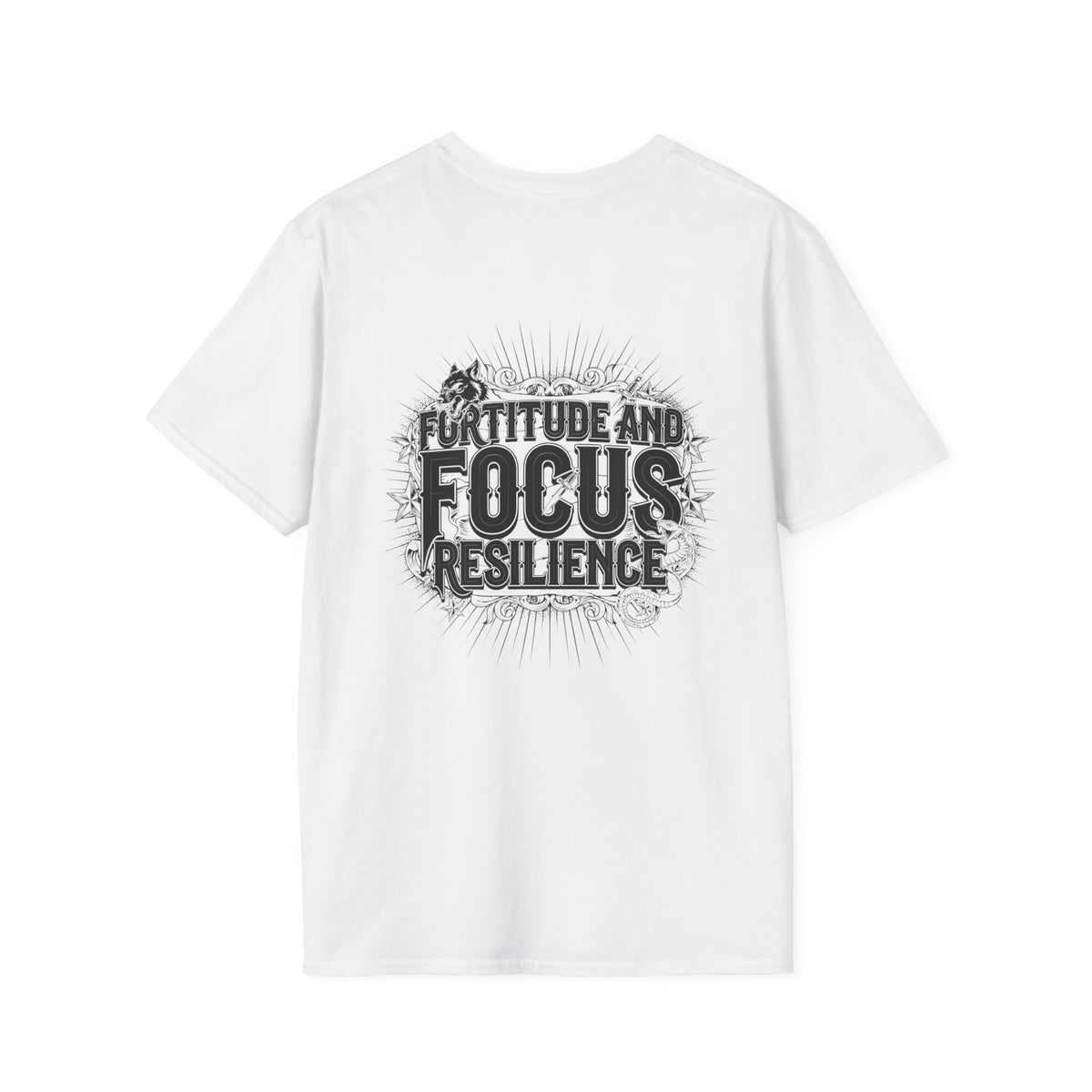 Focus & Resilience T-Shirt — Attitude and Mindset Motivational Tee