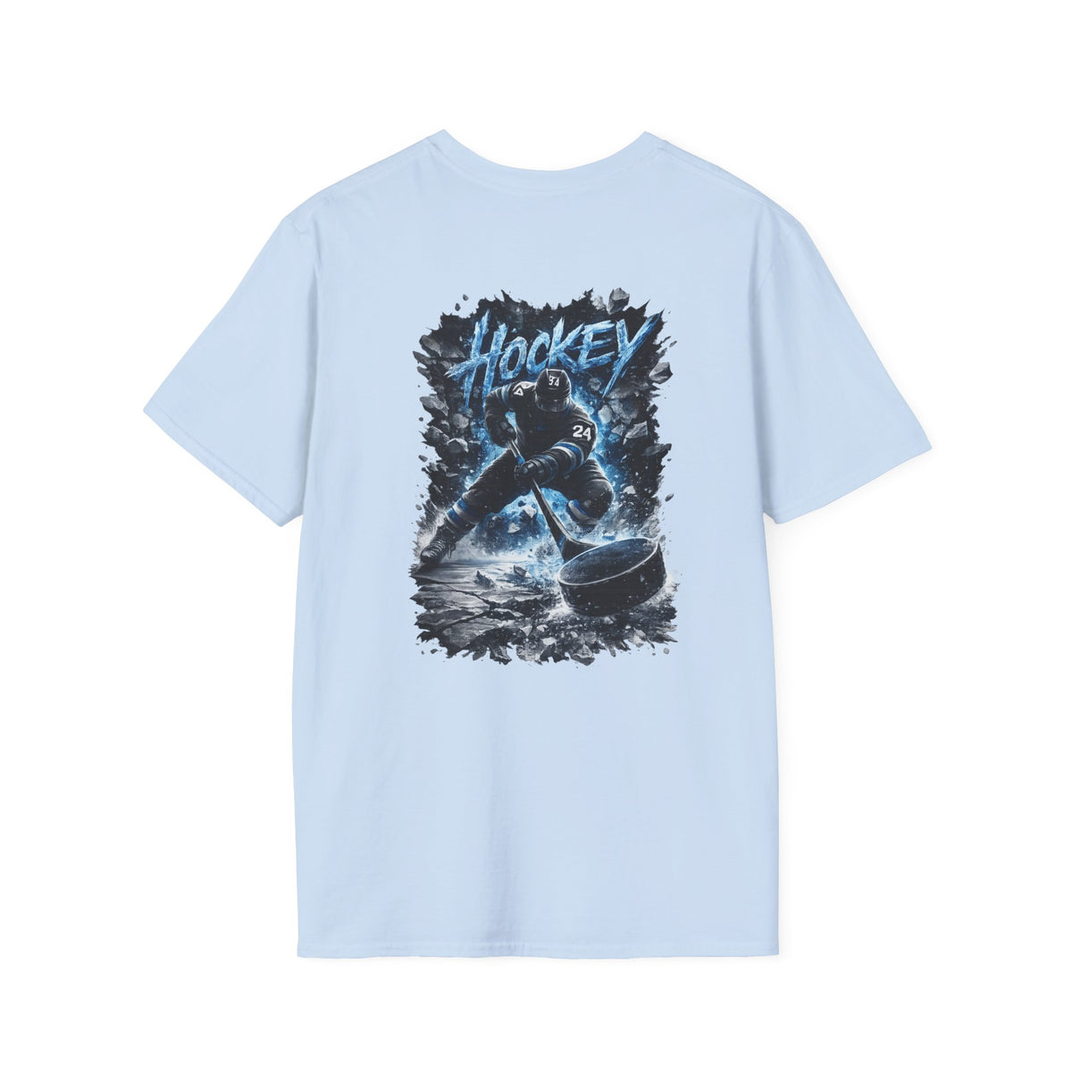 Hockey Graphic T-Shirt – Dynamic Ice Player Design