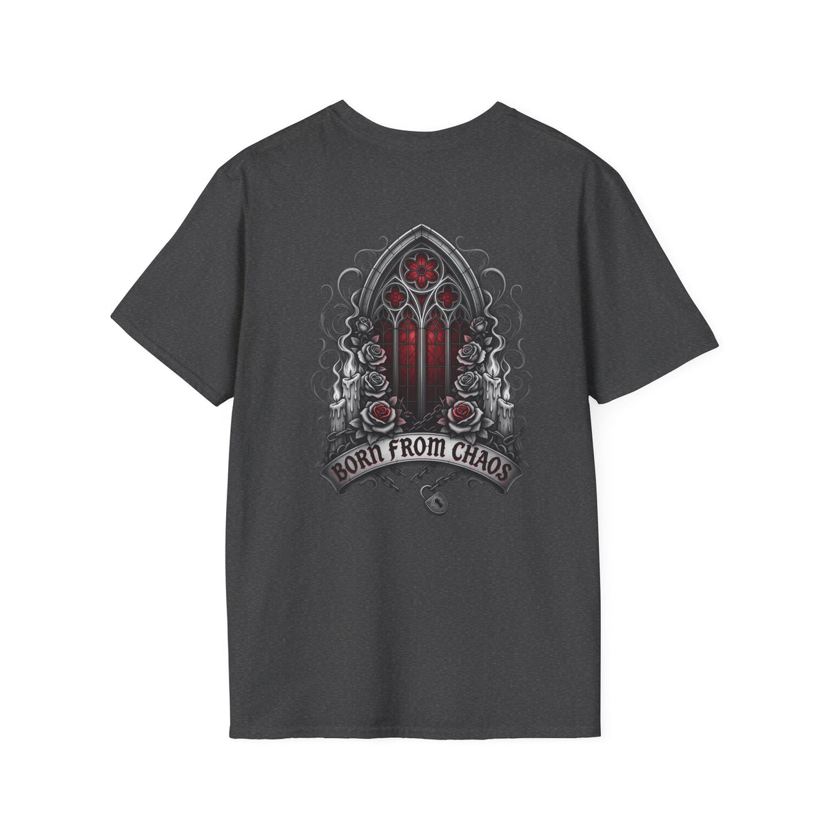 Born From Chaos Gothic Window T-Shirt