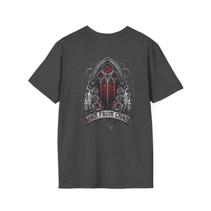 Born From Chaos Gothic Window T-Shirt