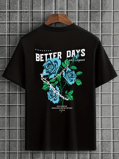 Oversized Relaxed Better Days Graphic Tee