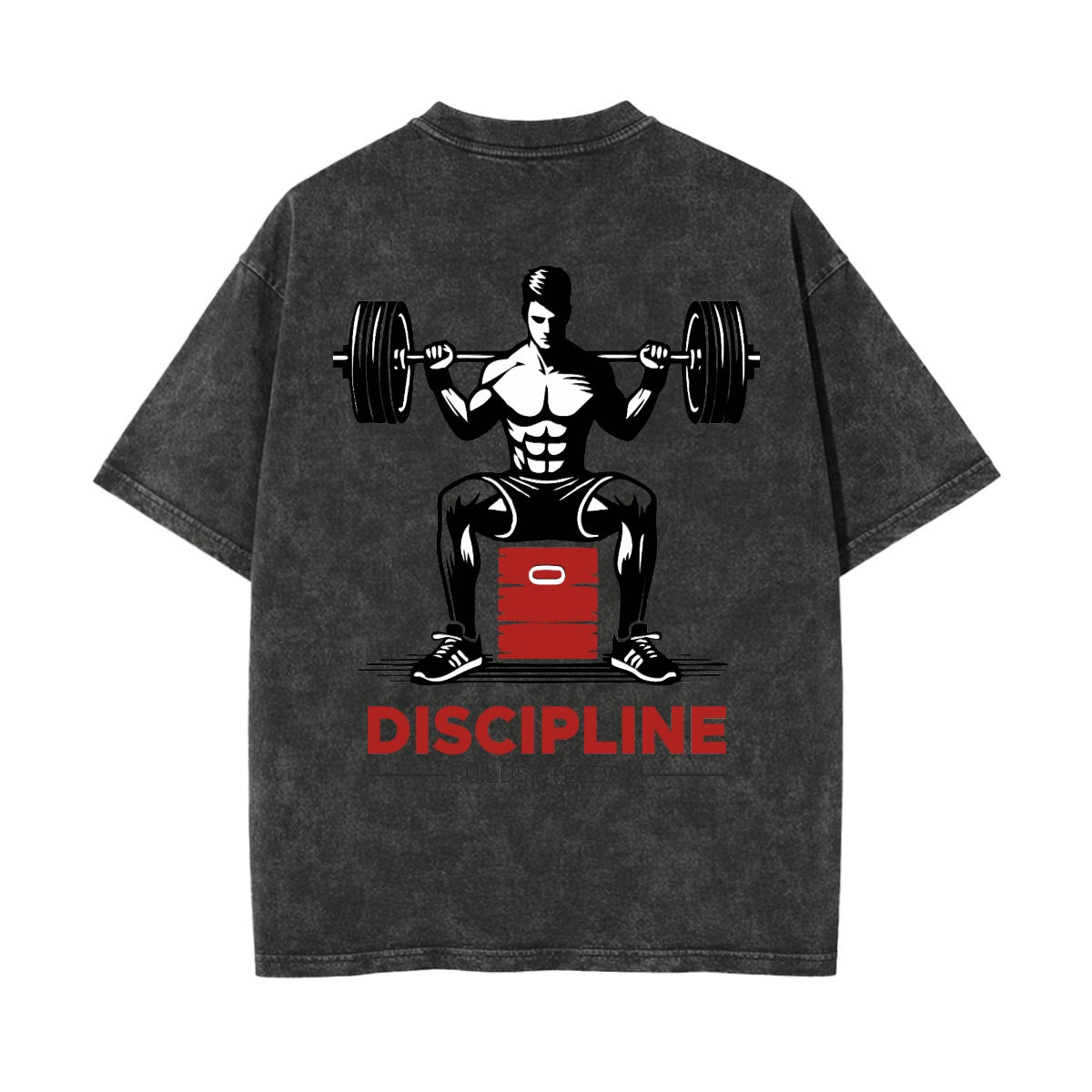 Unisex Heavyweight Washed T-shirt Printed in USA|250GSM Cotton DTG  Double-sided