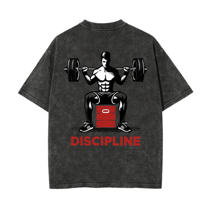 Unisex Heavyweight Washed T-shirt Printed in USA|250GSM Cotton DTG  Double-sided