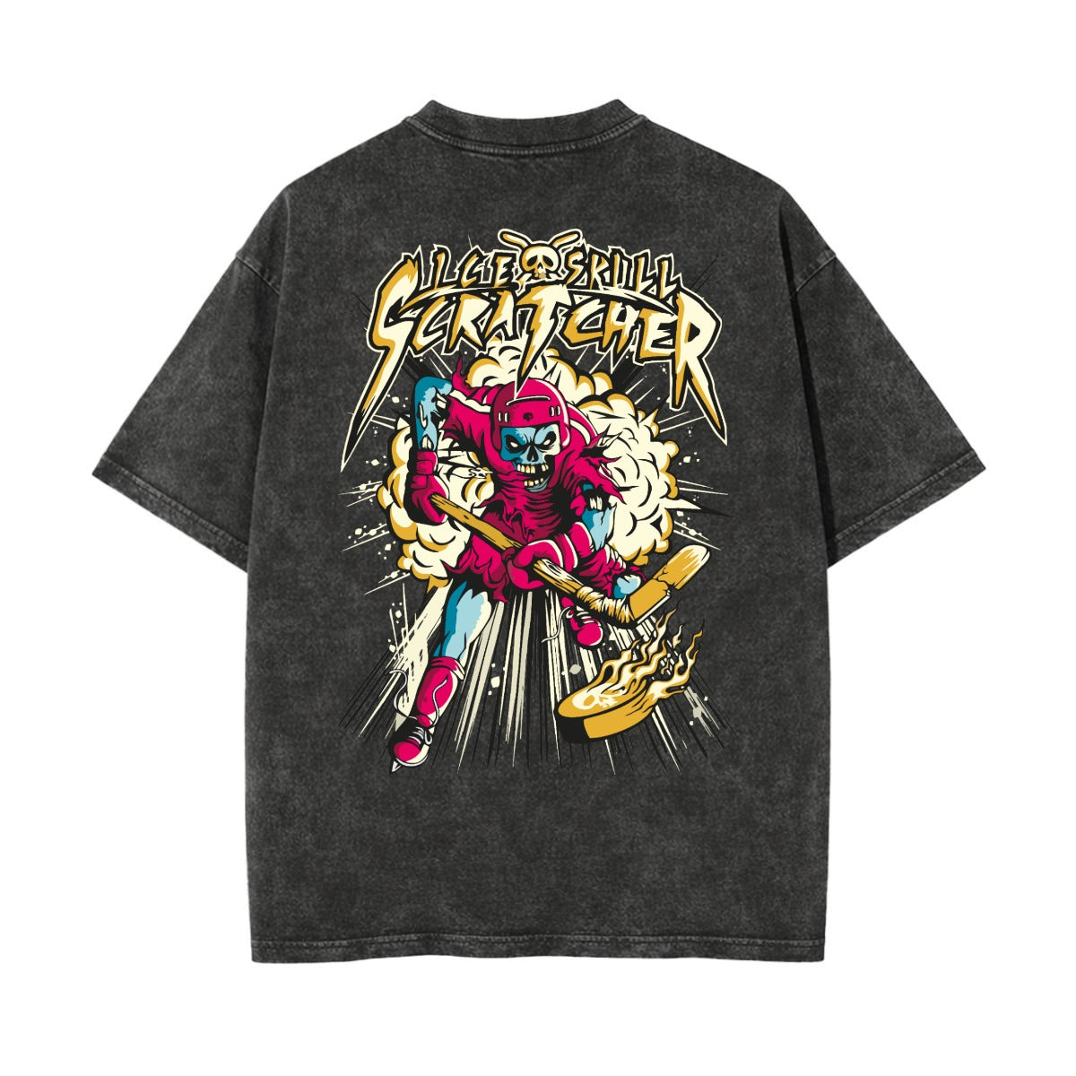 Illegal Skinny Scratcher T Shirt | Ice Hockey Graphic Tee
