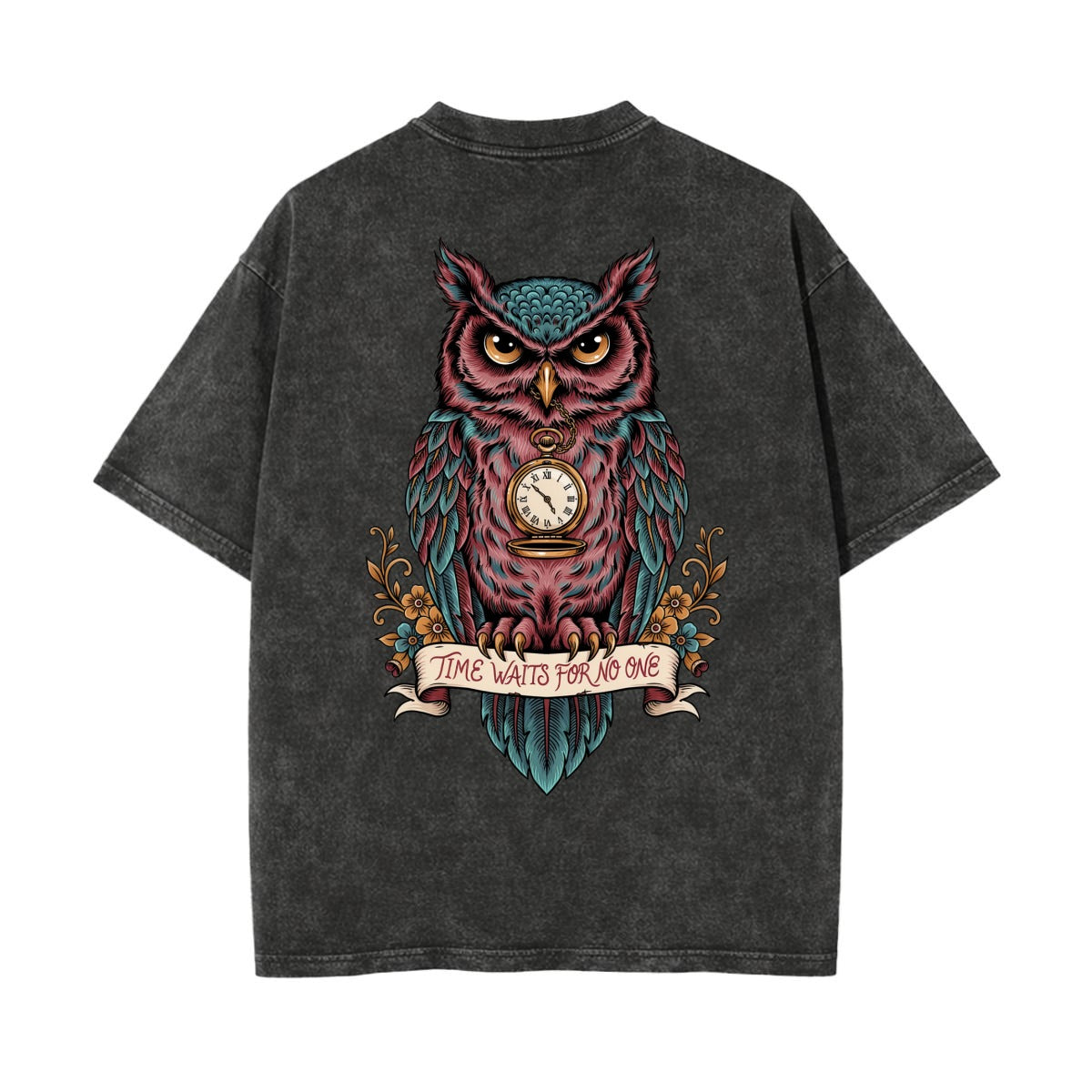 The "Built For The Buzzer" Vintage Washed Streetwear Tee