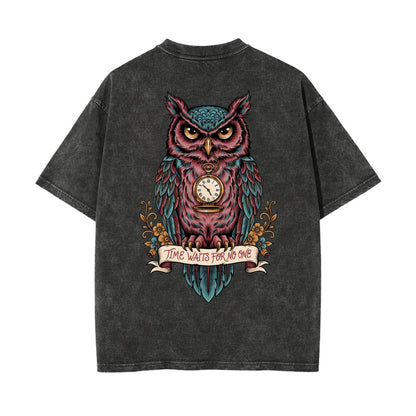 The "Built For The Buzzer" Vintage Washed Streetwear Tee