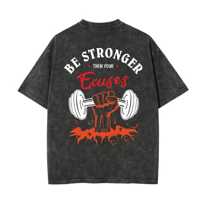 Unisex Heavyweight Washed T-shirt Printed in USA|250GSM Cotton DTG  Double-sided