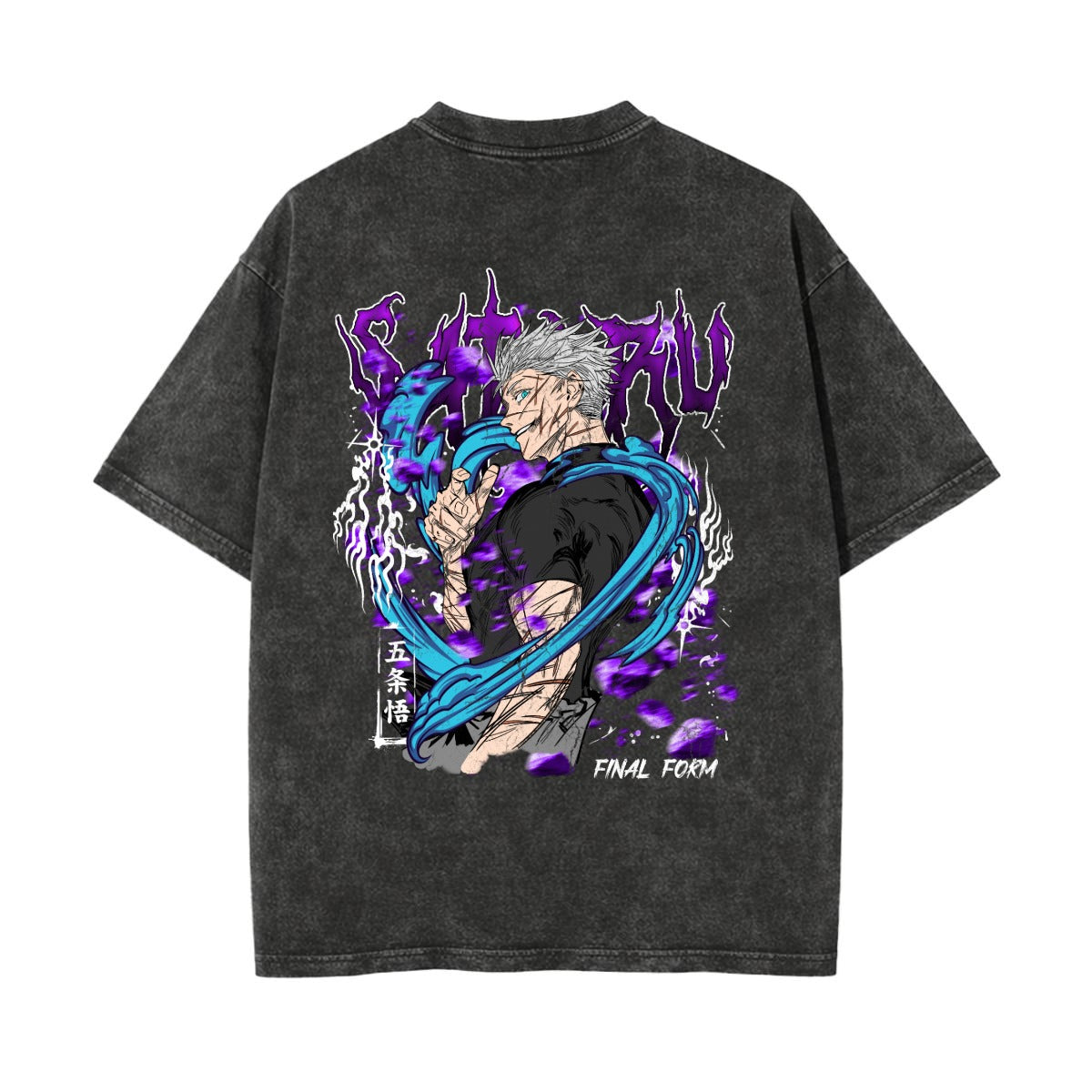 Unisex Heavyweight Washed T-shirt Printed in USA|250GSM Cotton DTG  Double-sided
