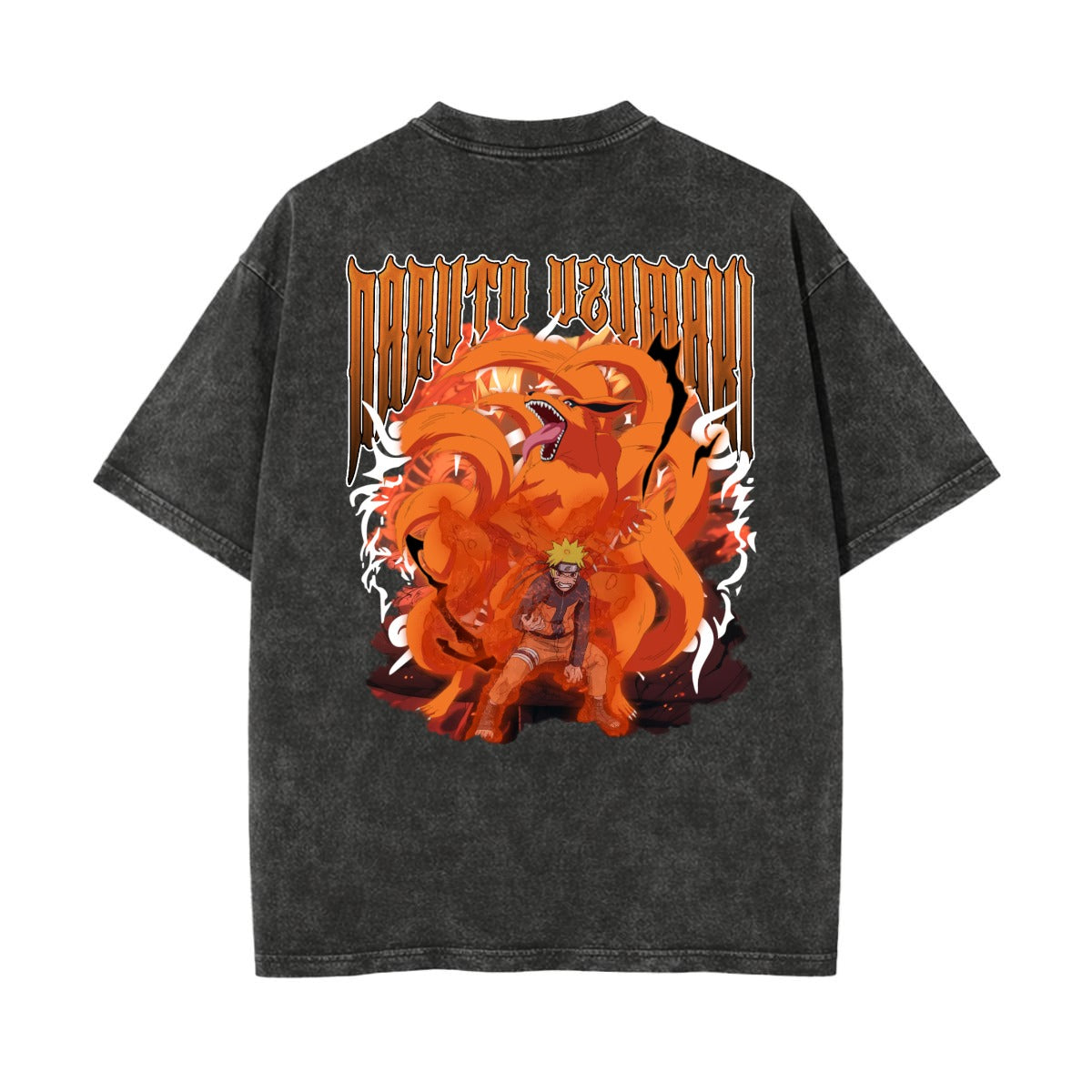 Unisex Heavyweight Washed T-shirt Printed in USA|250GSM Cotton DTG  Double-sided
