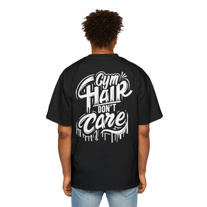 Oversized Tee - Gym Hair Don't Care